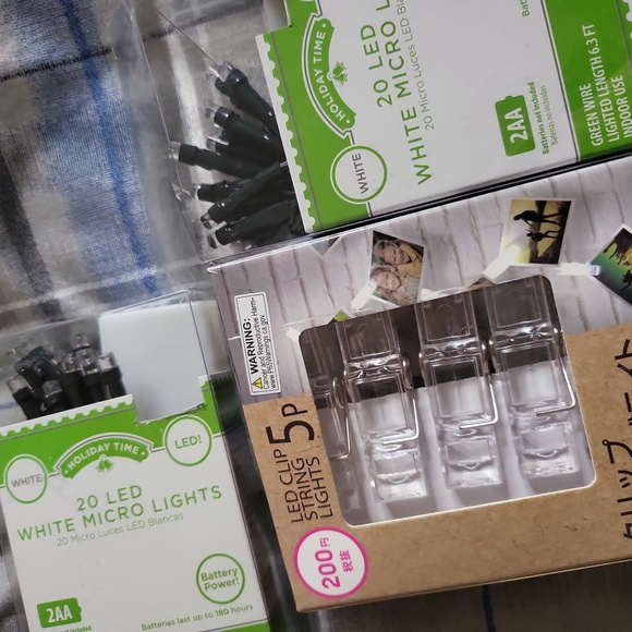 3 sets of decorative string lights NEW - Picture 3 of 4